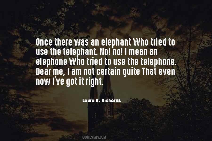 Elephant Quotes #242645