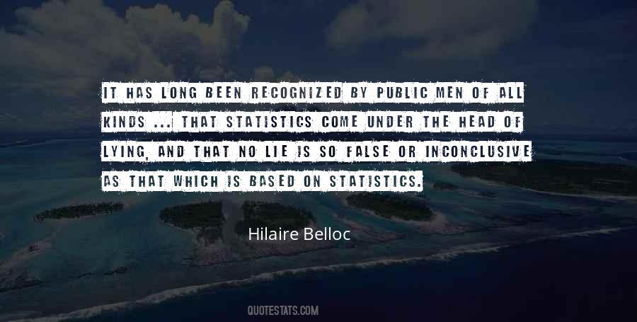 Lie With Statistics Quotes #1823499