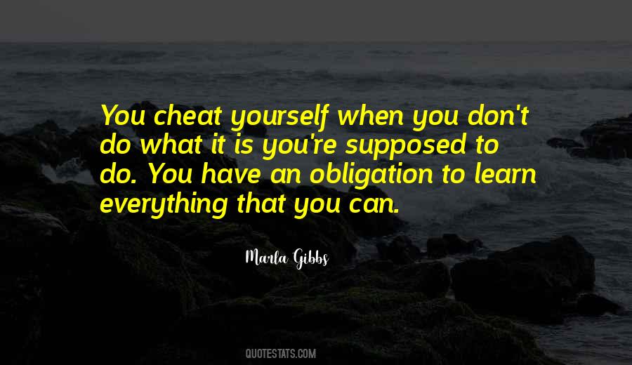 When You Cheat Quotes #600278