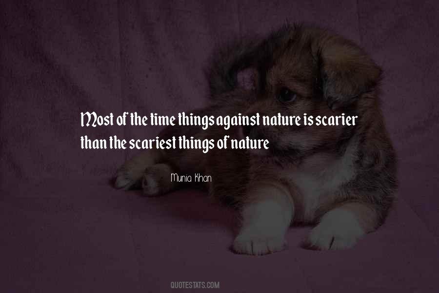 Nature Fear Quotes #1488738