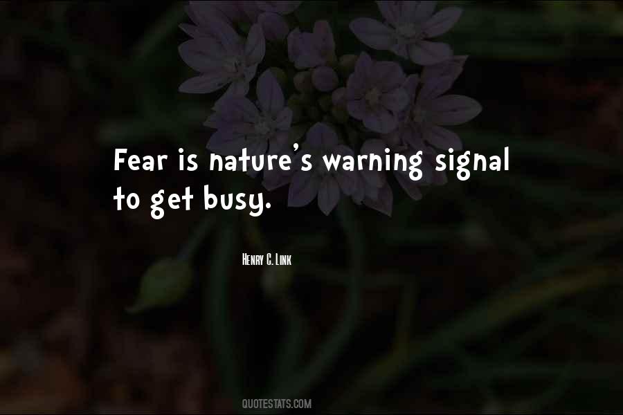 Nature Fear Quotes #204156