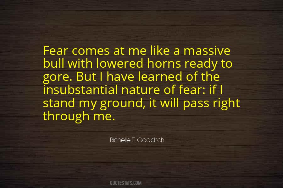 Nature Fear Quotes #605901