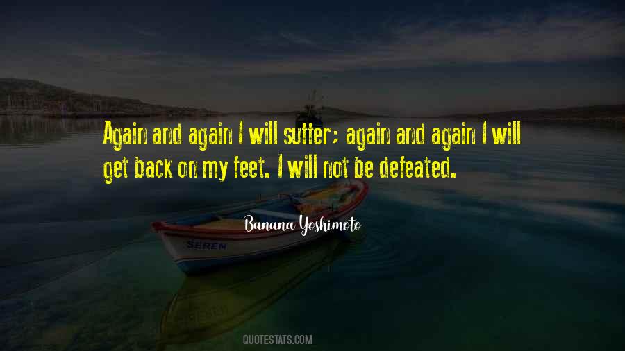 Back On My Feet Quotes #1310460