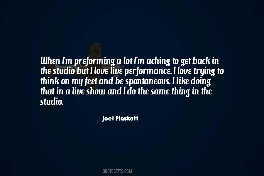 Back On My Feet Quotes #1734015
