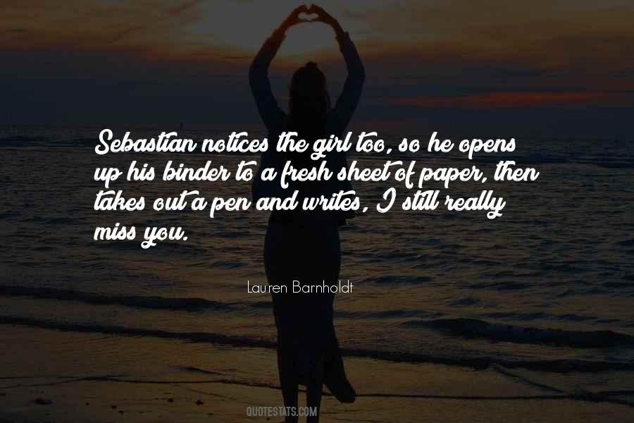 Miss You Girl Quotes #162569