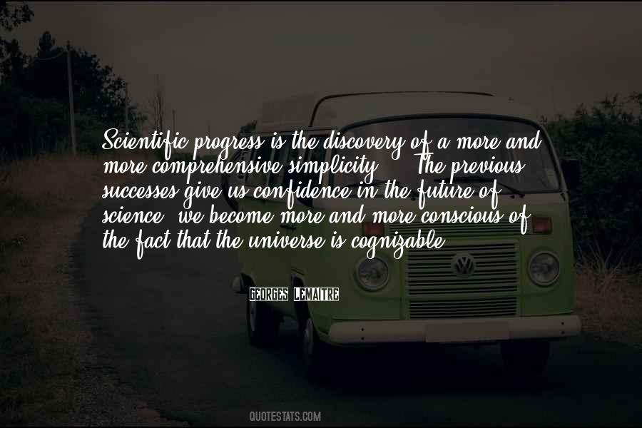 Science Progress Quotes #1500256