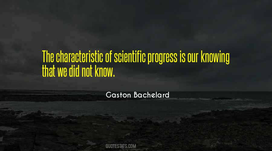 Science Progress Quotes #1543817