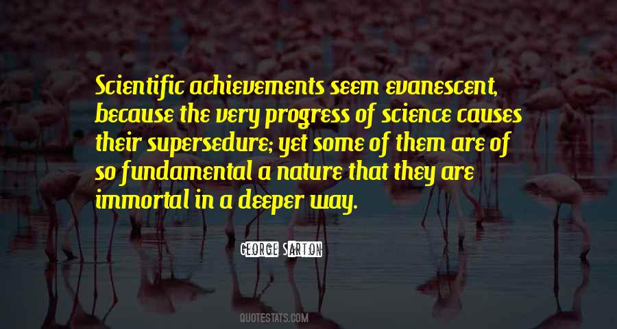 Science Progress Quotes #1693255