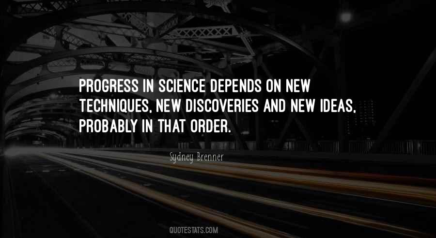 Science Progress Quotes #553268