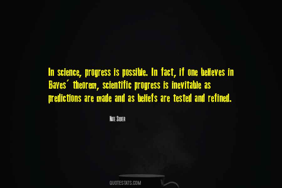 Science Progress Quotes #878691