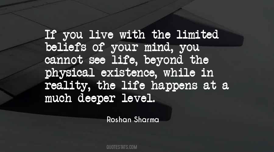 Life Beliefs Quotes #238129
