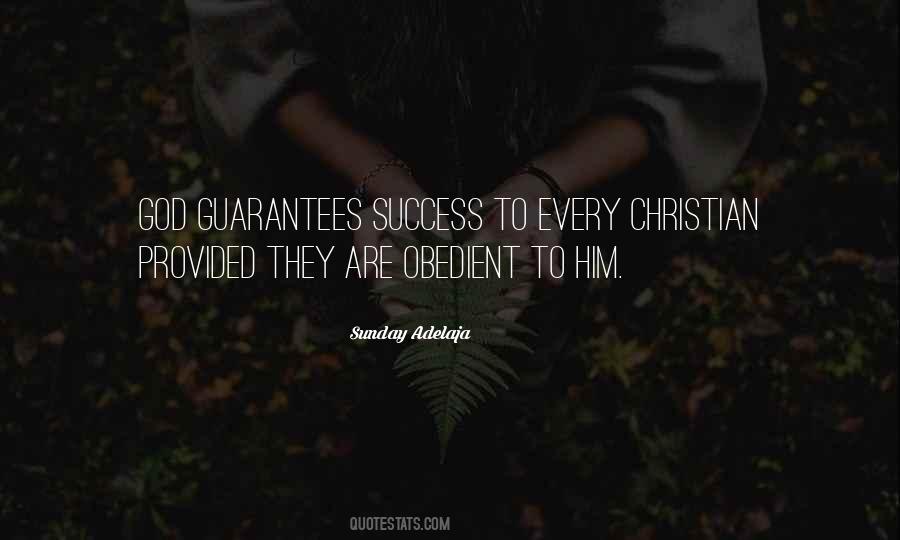 Christian Success Quotes #1488340