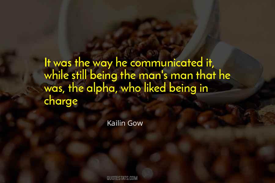 Male Alpha Quotes #1771292