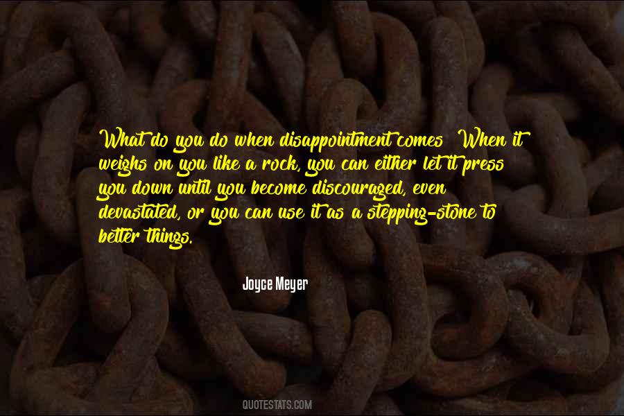 On Disappointment Quotes #47977