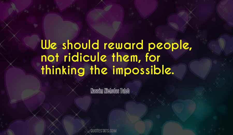 Quotes About Impossible People #103494