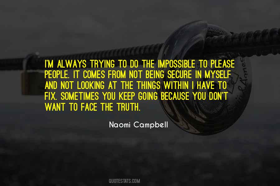 Quotes About Impossible People #150744