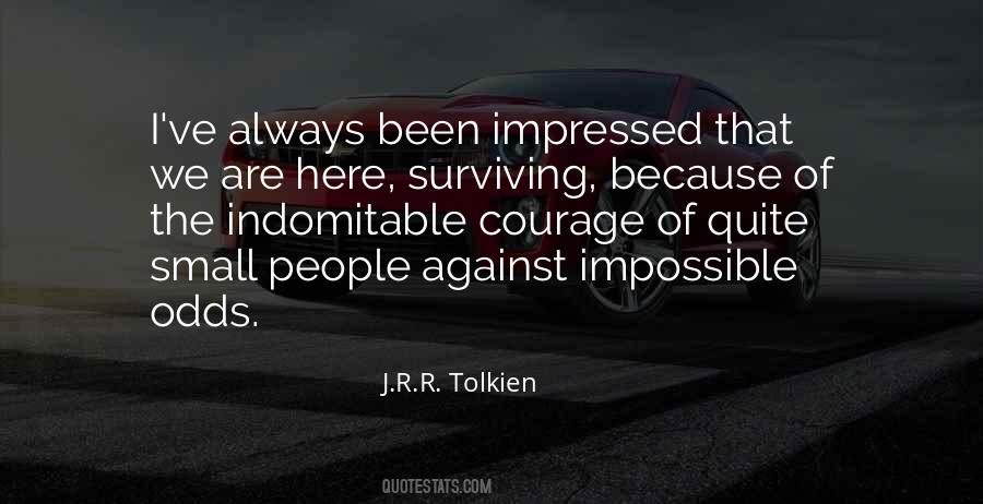 Quotes About Impossible People #295921
