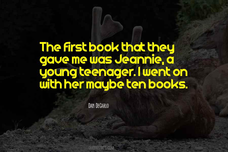 Teenager Book Quotes #1284808