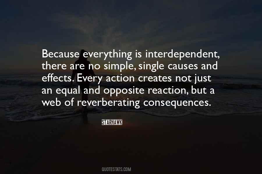 Every Action Has Equal And Opposite Reaction Quotes #899973