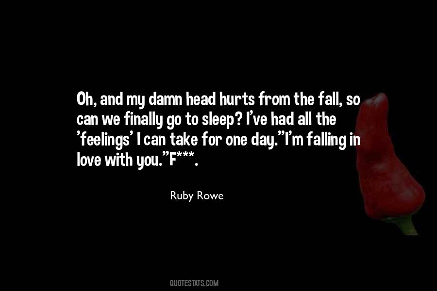 Falling In Love Fall Quotes #1639431