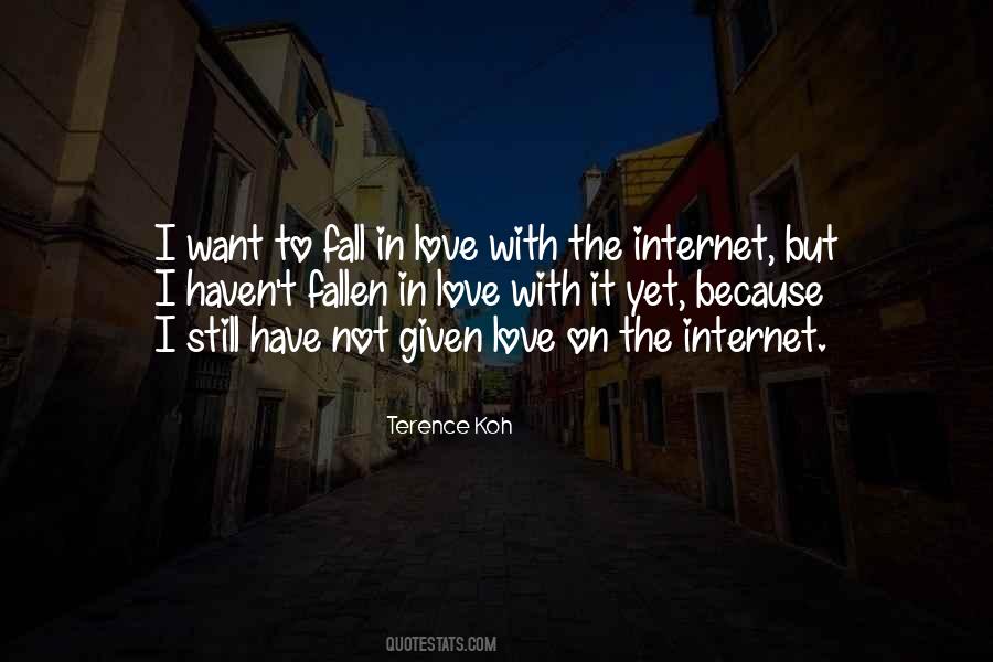 Falling In Love Fall Quotes #1660515