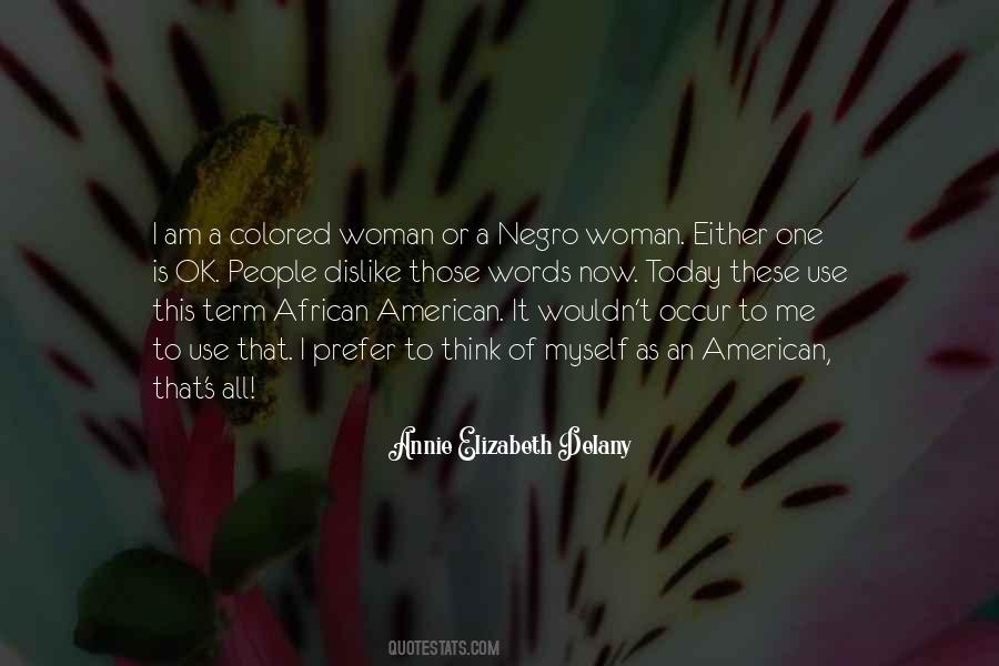 African American Woman Quotes #1594249