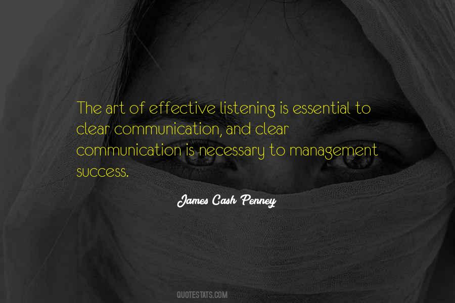 Communication Management Quotes #1075746