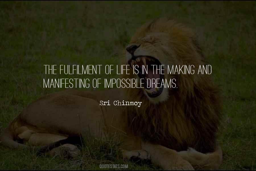 Quotes About Impossible Dreams #1243863