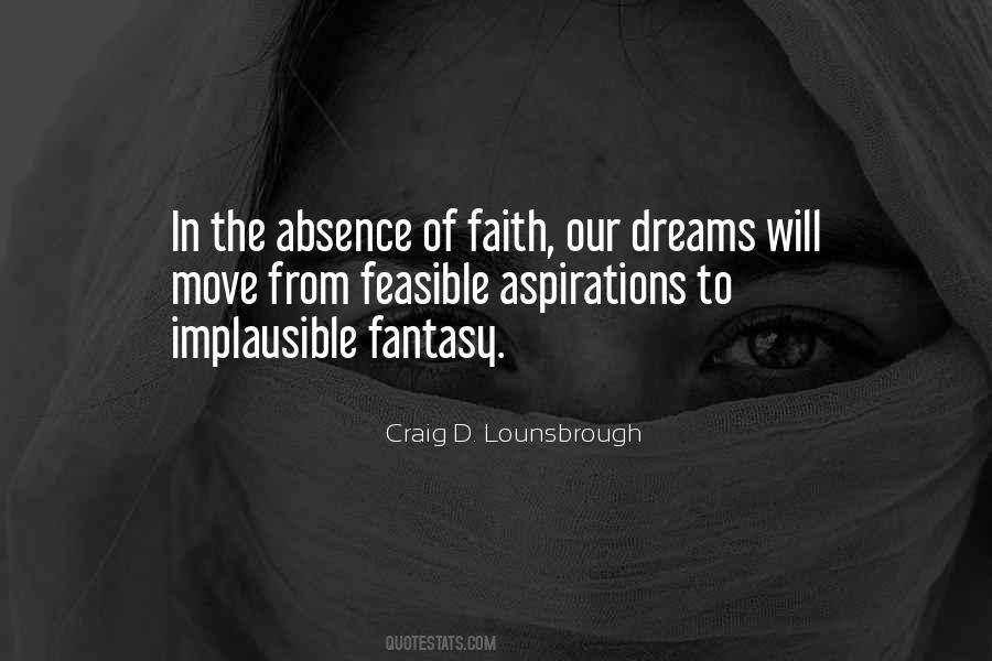 Quotes About Impossible Dreams #1678125