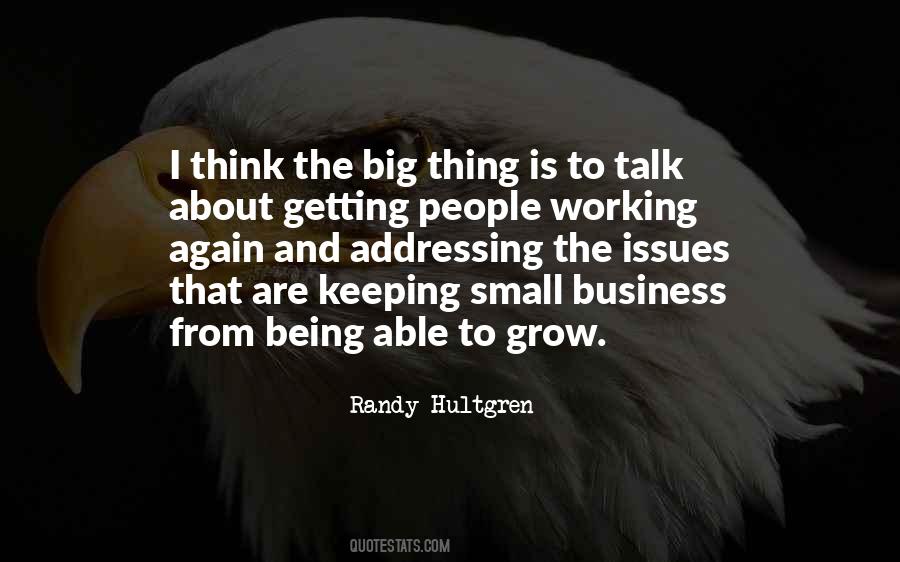 Business Small Quotes #235361