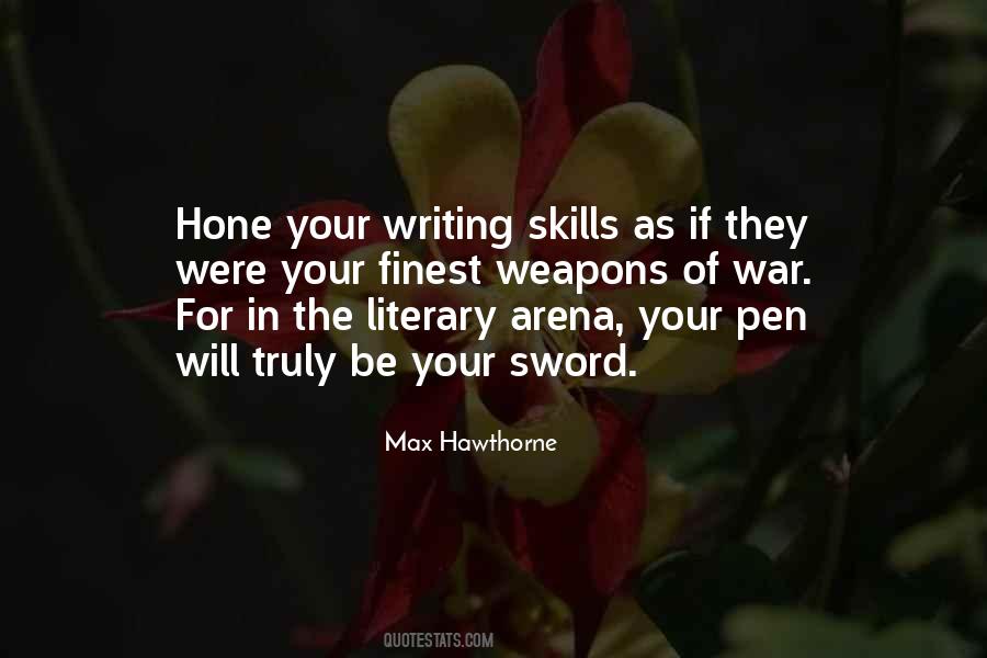 Hone Your Skills Quotes #269187