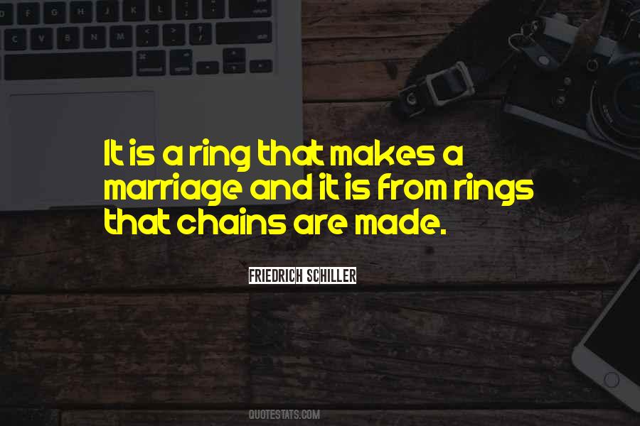 Ring Marriage Quotes #840371