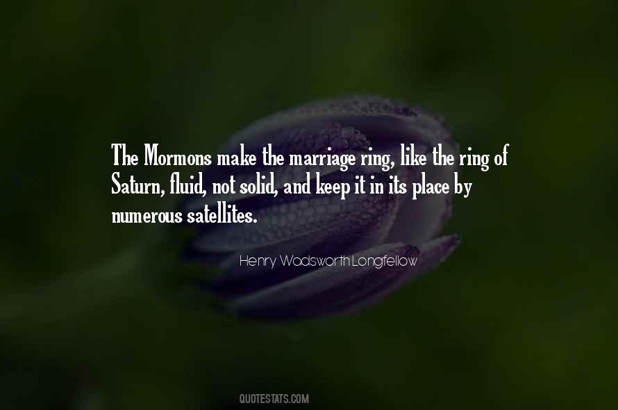 Ring Marriage Quotes #902270