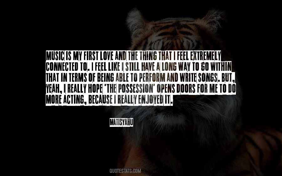 Go To Music Quotes #978338