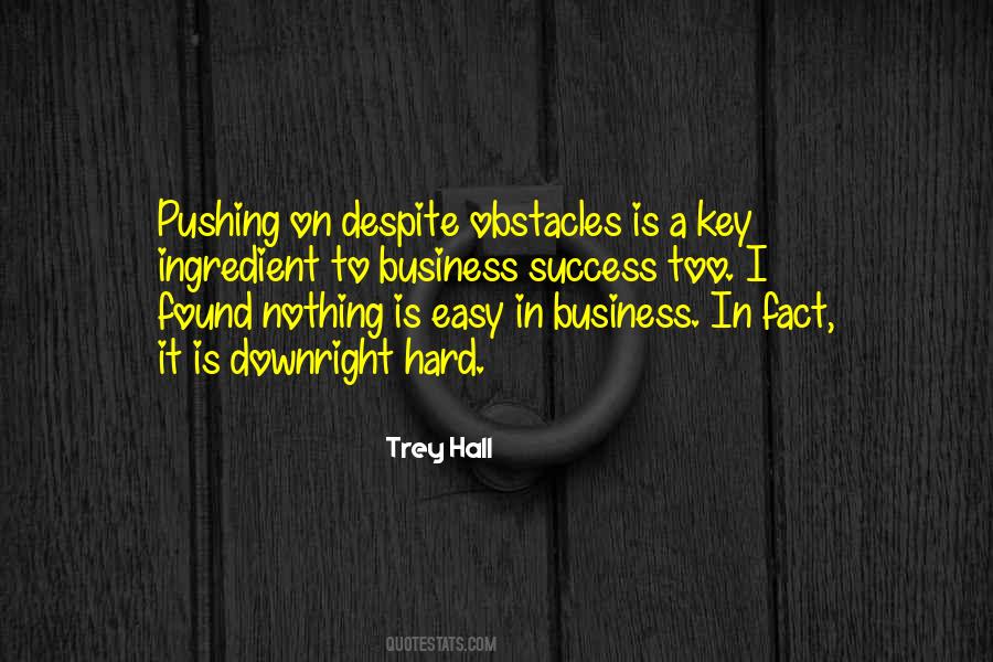 Key To Success In Business Quotes #1845271