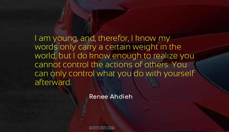 Cannot Control Others Quotes #1158897