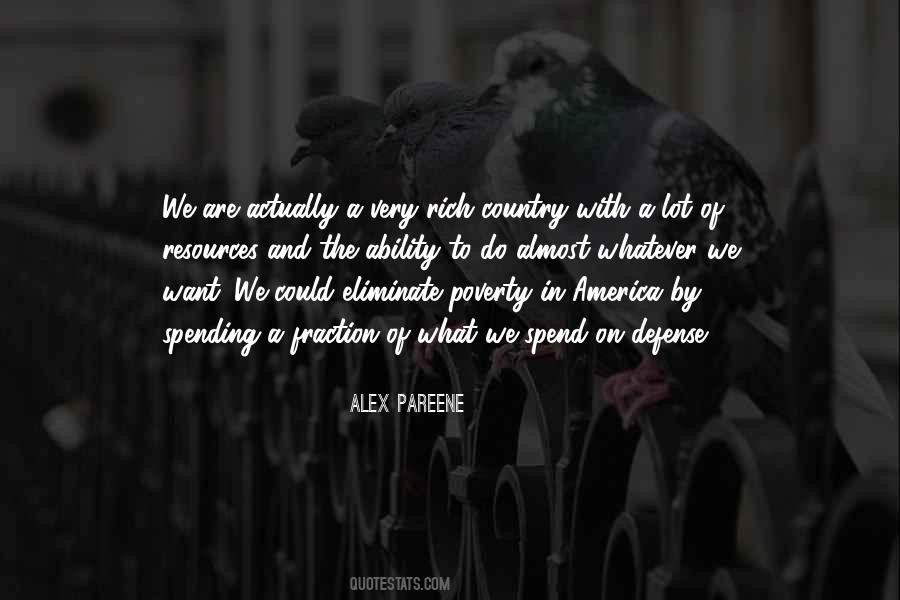 Eliminate Poverty Quotes #210460