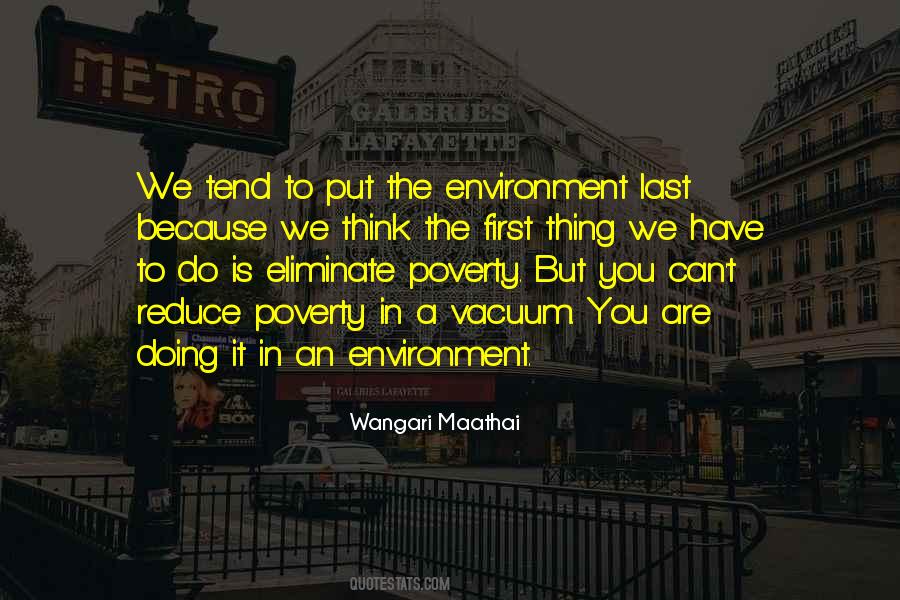 Eliminate Poverty Quotes #569281
