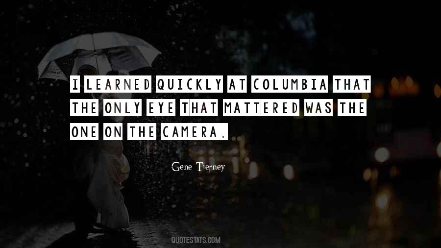 Camera Eye Quotes #884192