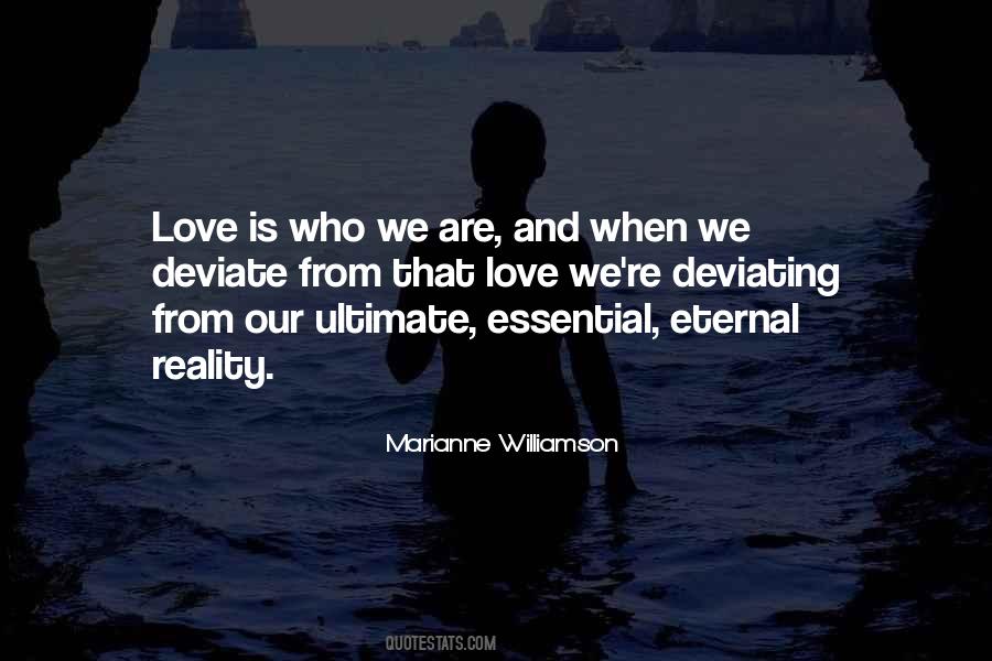 Our Love Is Eternal Quotes #424023