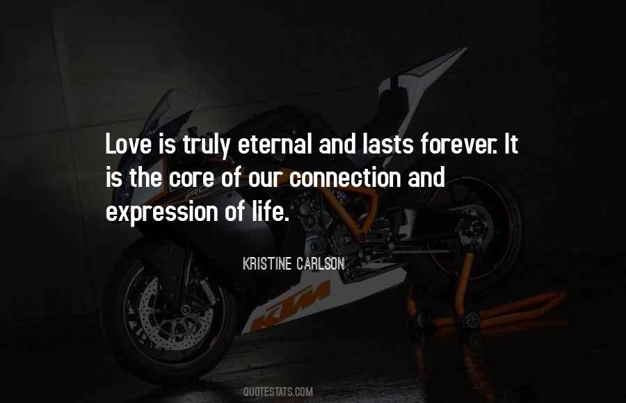 Our Love Is Eternal Quotes #596737