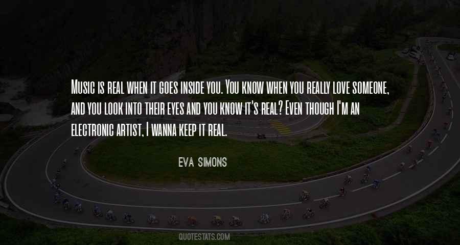 Eyes And Music Quotes #1085258