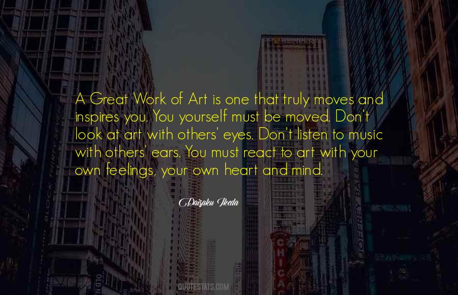Eyes And Music Quotes #1315615
