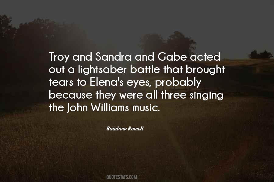Eyes And Music Quotes #1427866