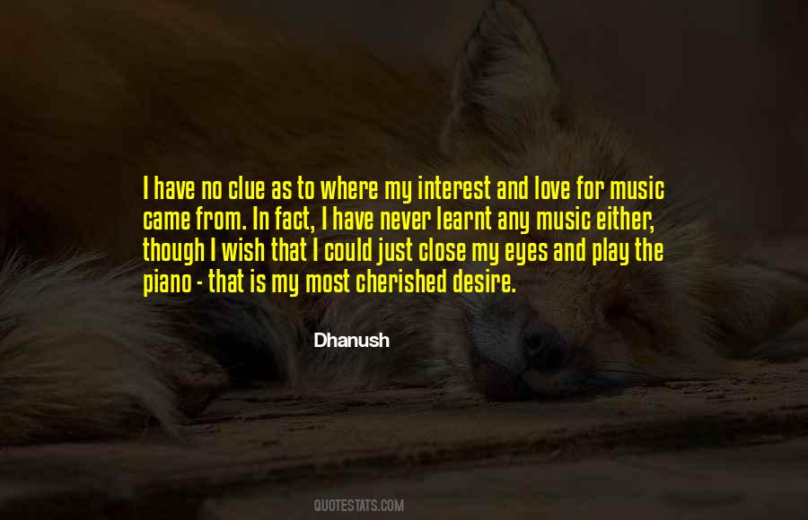 Eyes And Music Quotes #1451007