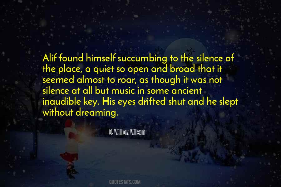 Eyes And Music Quotes #689585