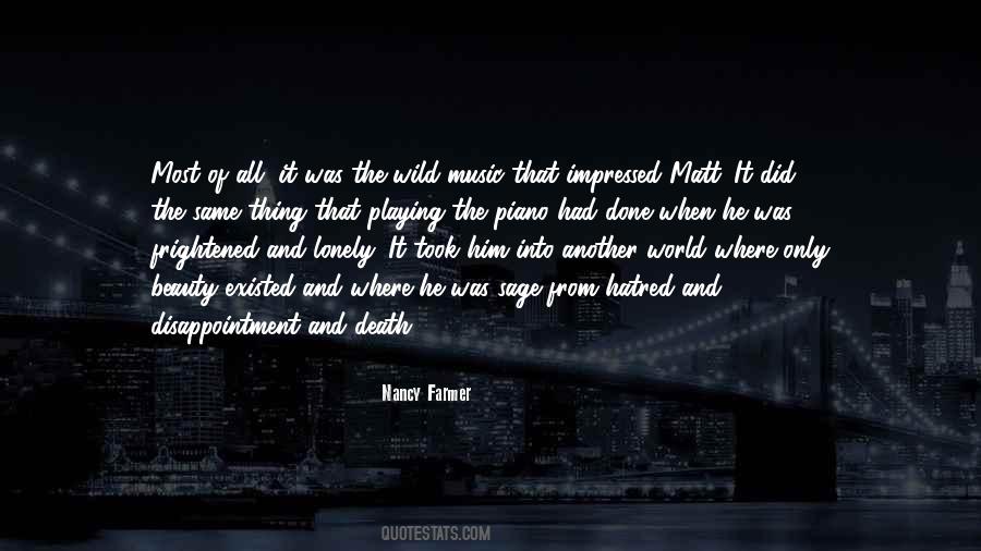 Beauty And Music Quotes #39704
