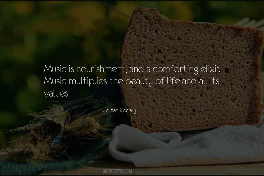 Beauty And Music Quotes #782562