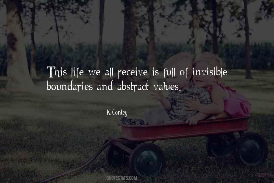 Invisible Life Quotes #505784