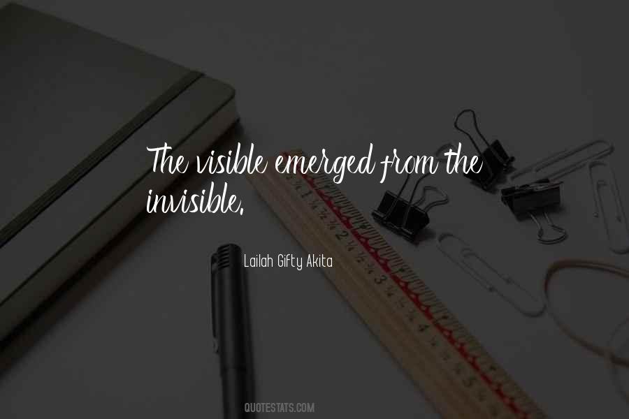 Invisible Life Quotes #812808